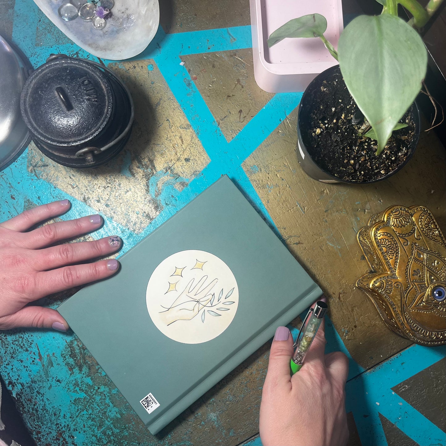 Plant Magick Blank Notebook