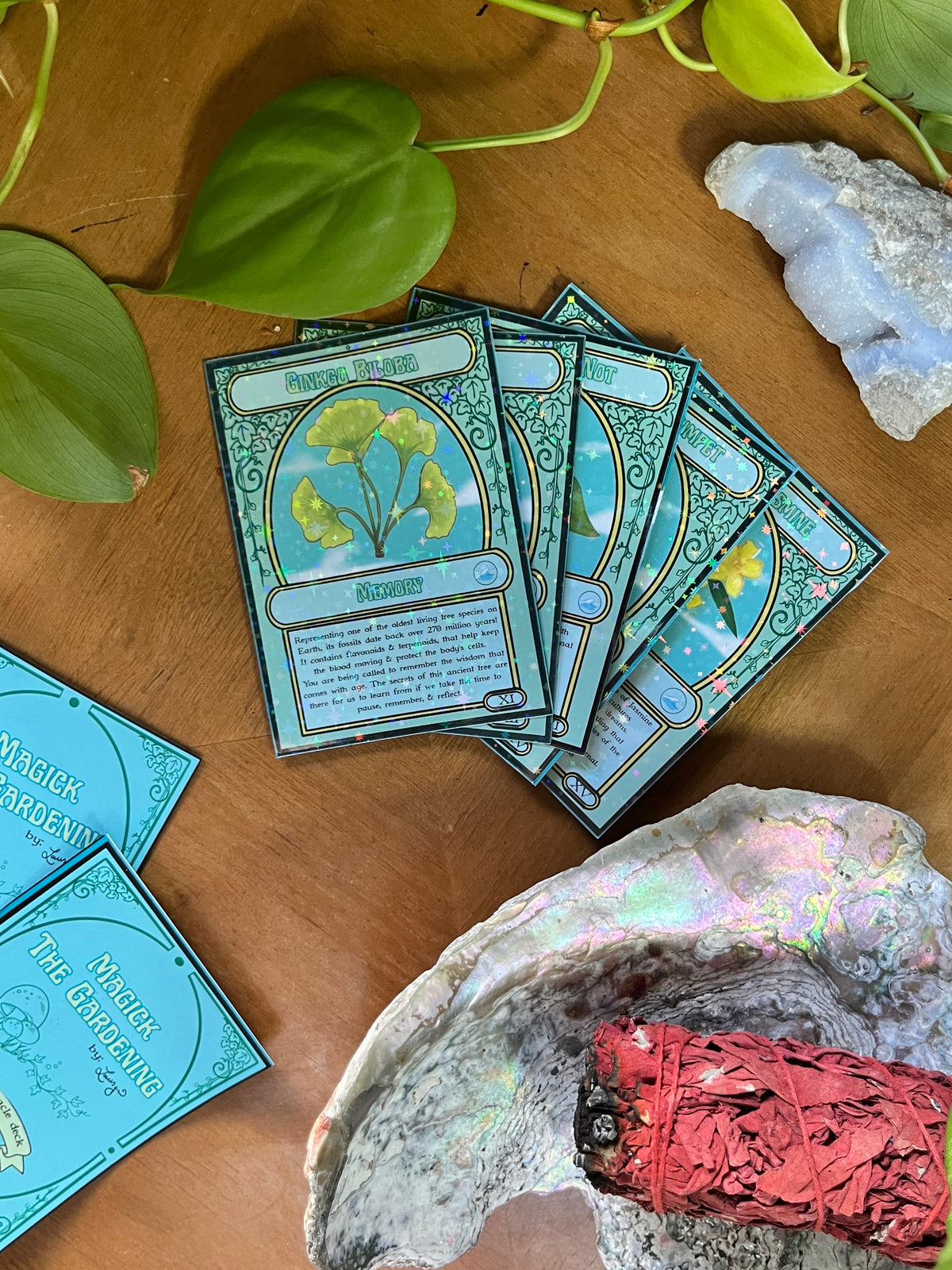 Magick the Gardening a Plant Oracle Deck