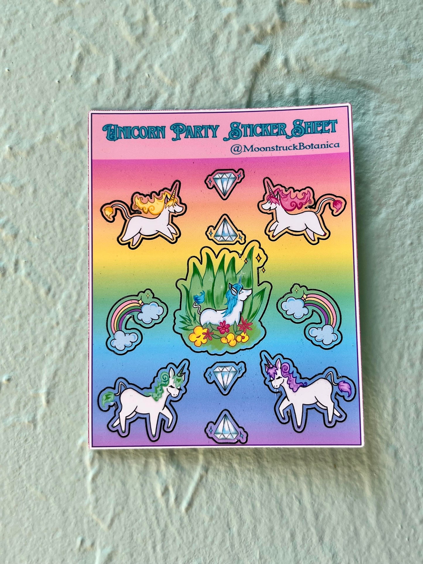 Unicorn Party Letter Writing Set