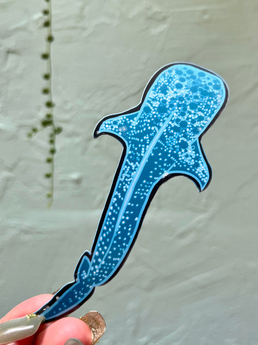 Whale Shark Glossy Sticker