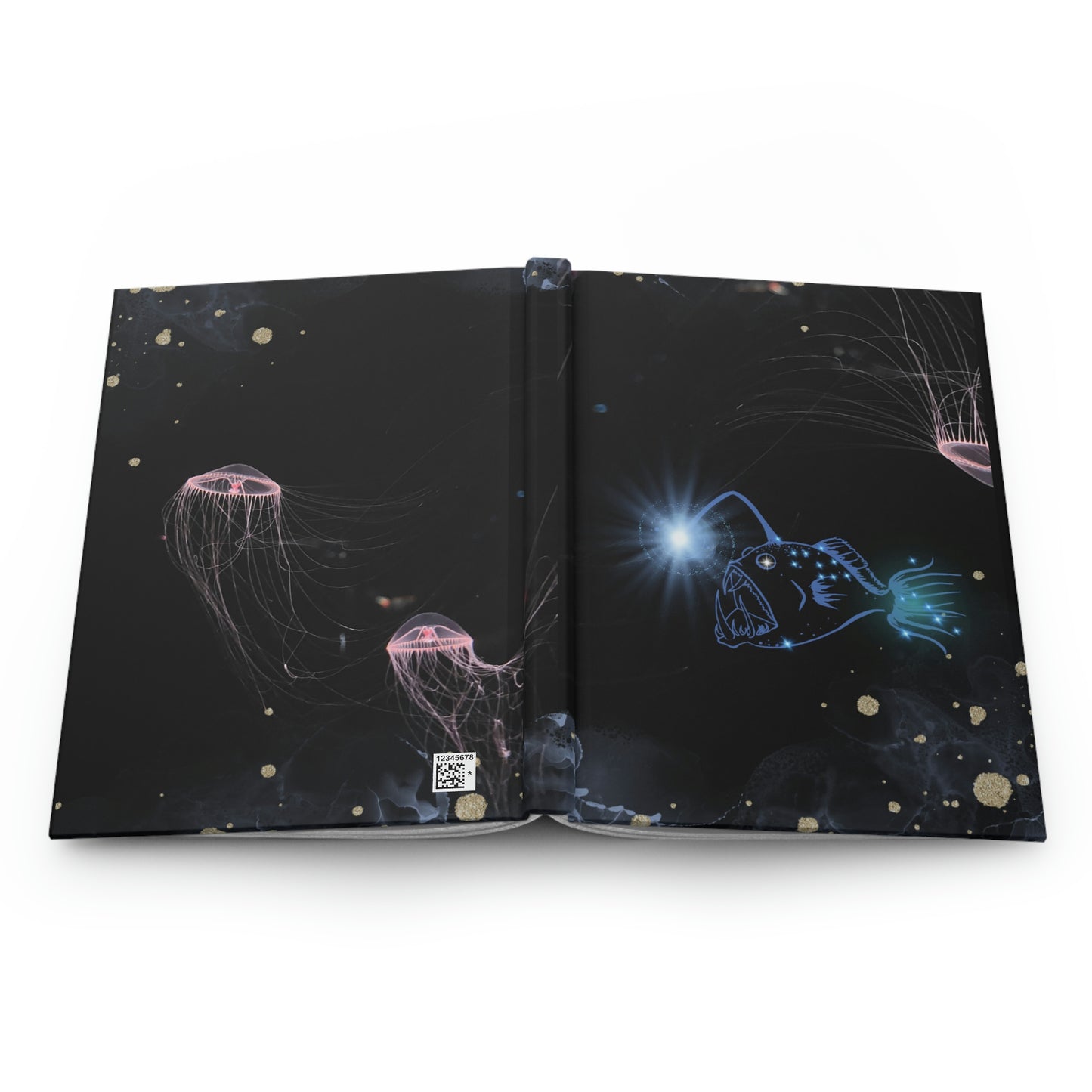 Deep Sea Angler Blank Notebook: Unlock the Mysteries of Journaling