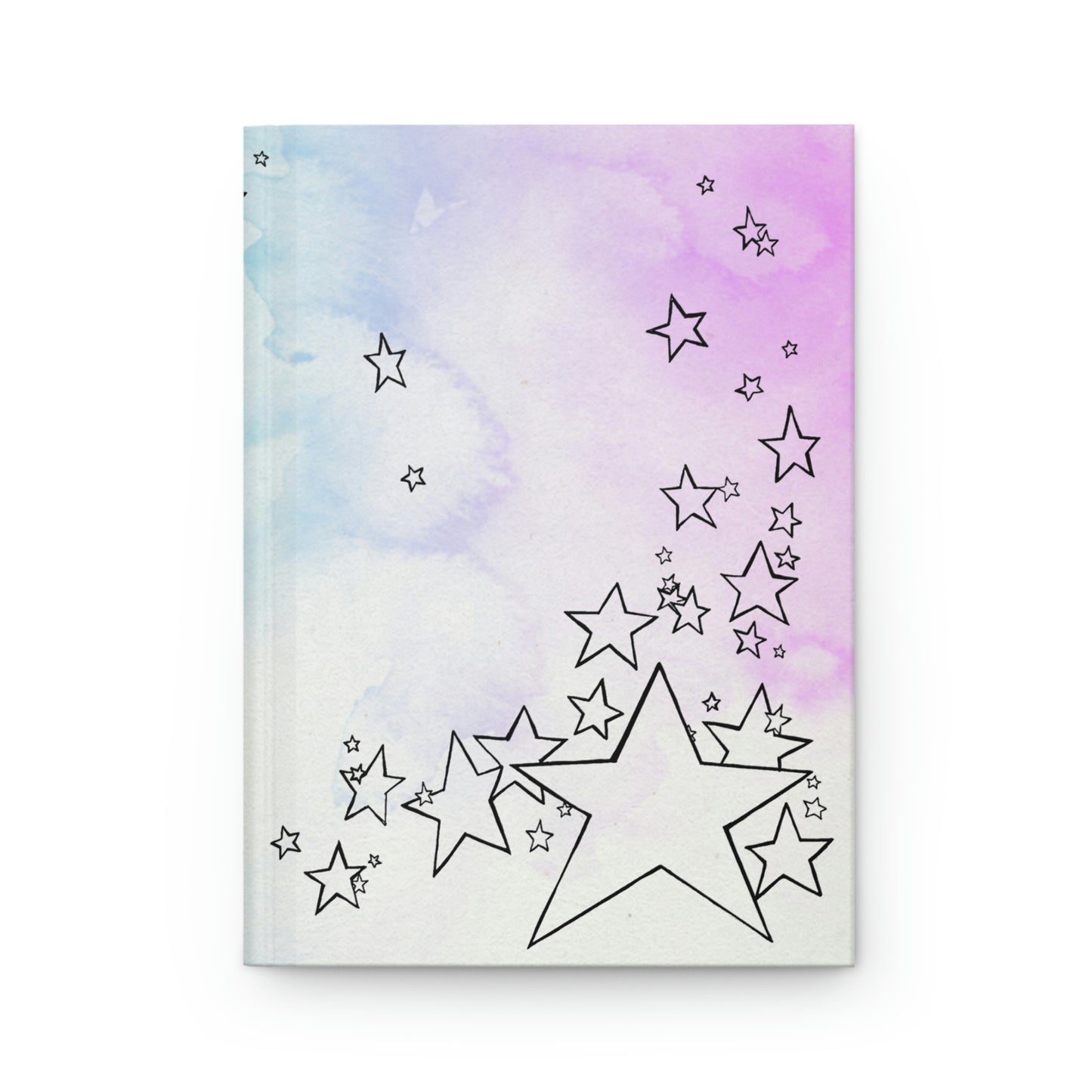 Teal and Pink Cotton Candy Dream Star Power Journal