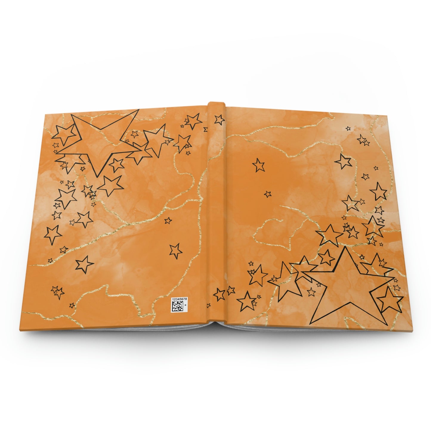 Svādhisthāna (sacral chakra) Creativity Orange Blank Notebook