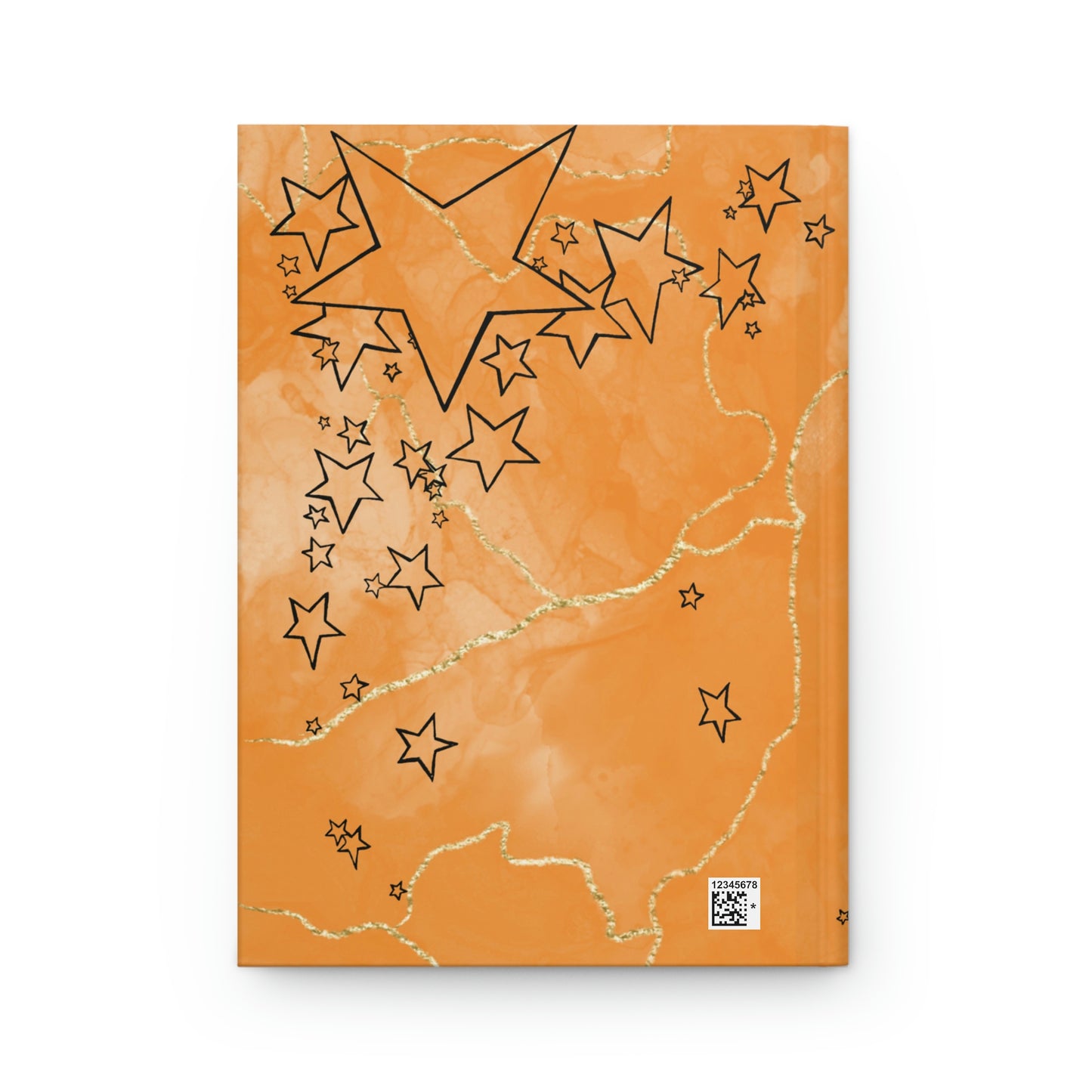 Svādhisthāna (sacral chakra) Creativity Orange Blank Notebook