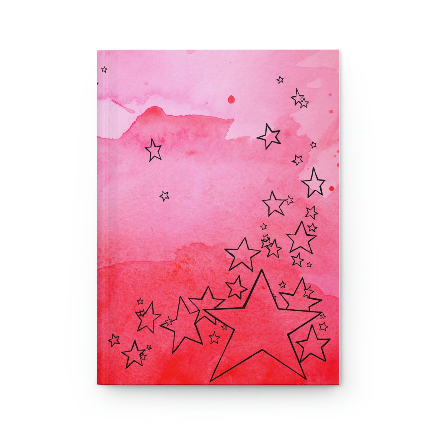 Red Life Star Power Writing Notebook