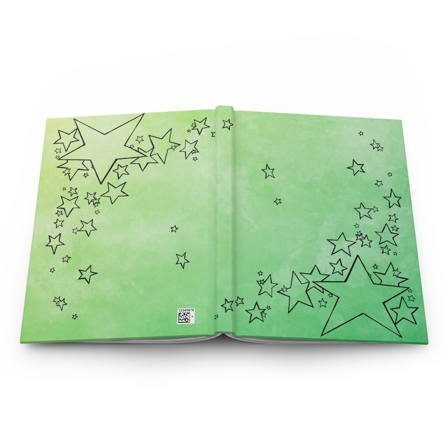 Green Star Power Writing Notebook