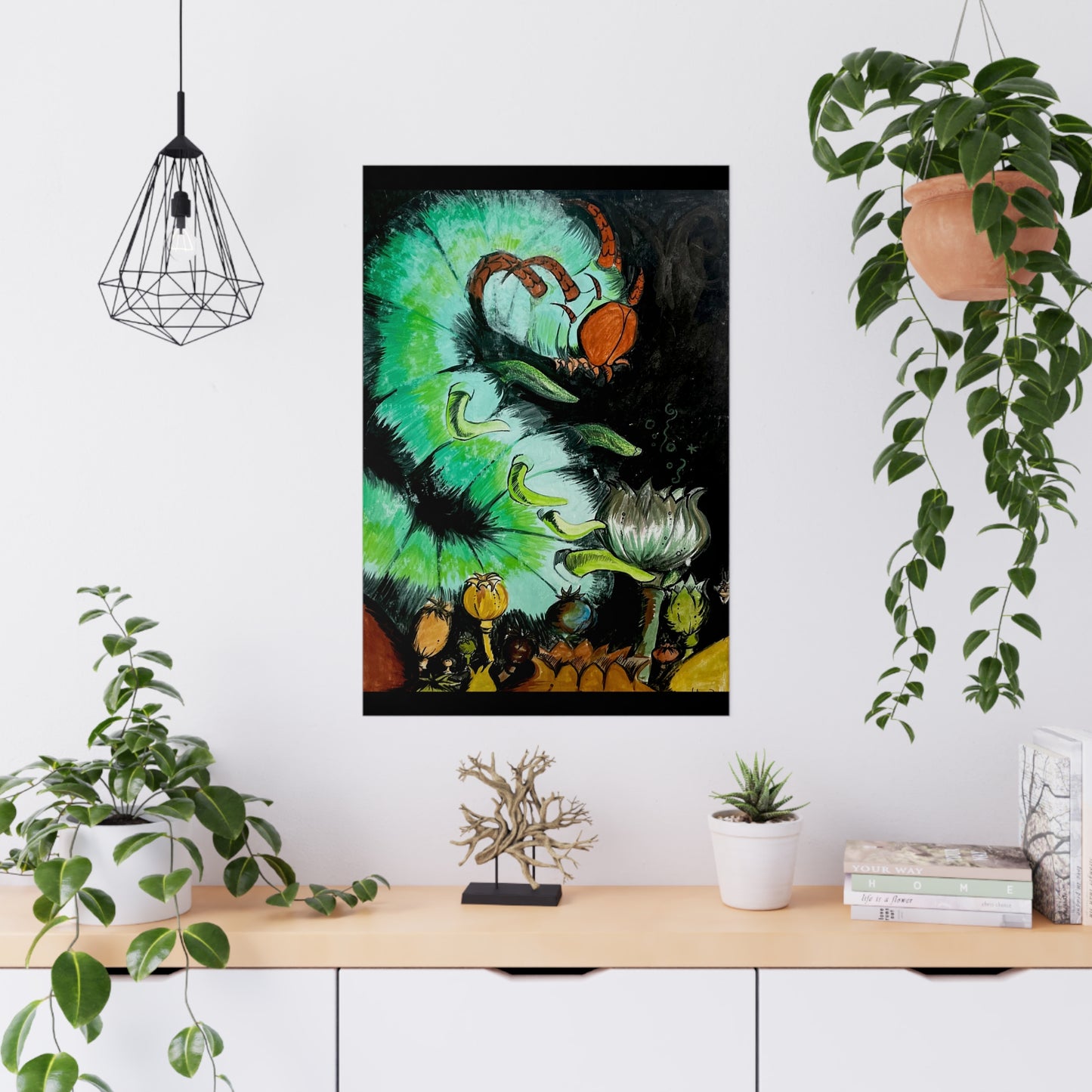 The Insect God Premium Matte Poster