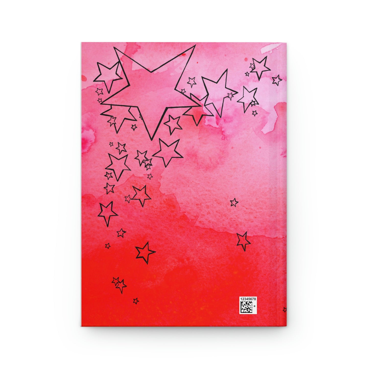 Red Life Star Power Writing Notebook