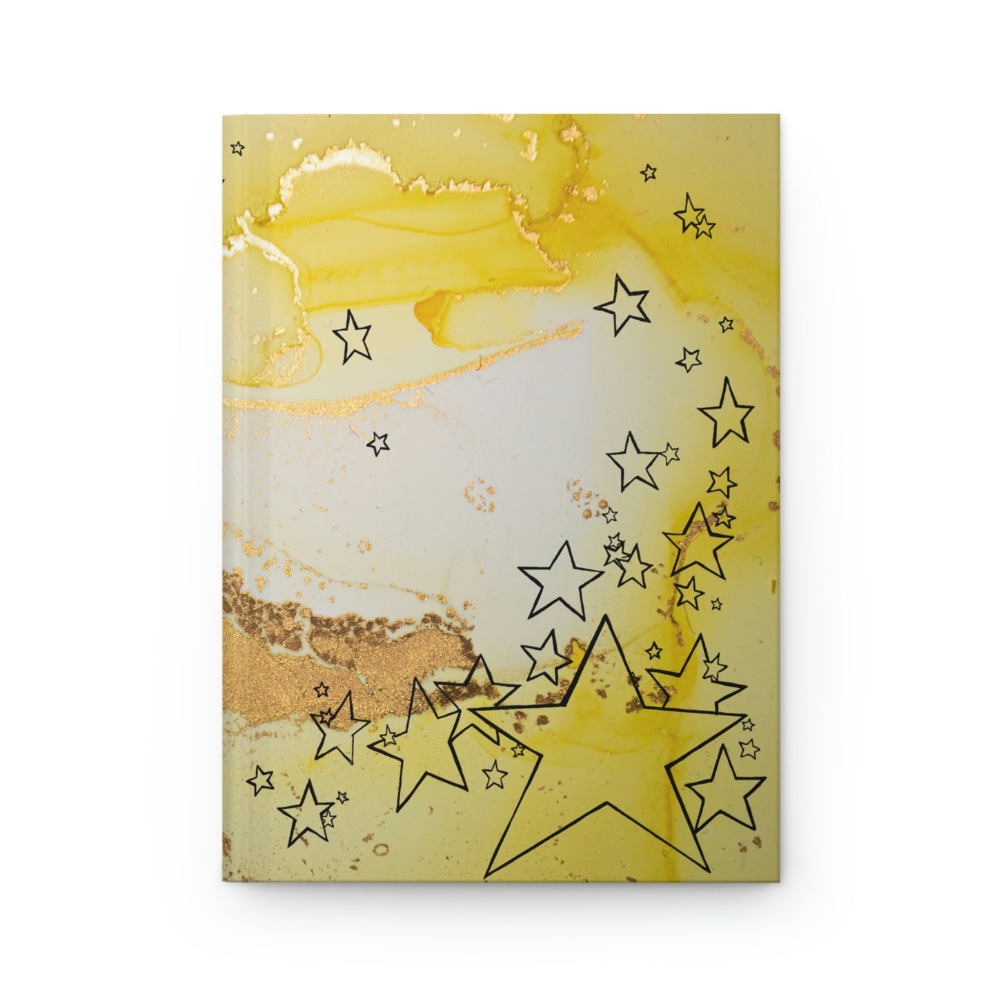 Manipūra (solar plexus chakra) Confidence & Willpower Yellow Blank Journal